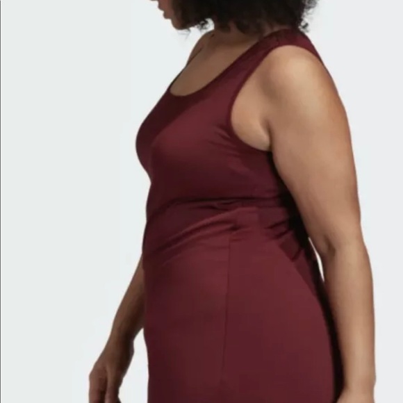 ADIDAS Women's Long Tank COLOR MAROON SIZE 2X NWT (Orig Price $40) - Picture 3 of 5